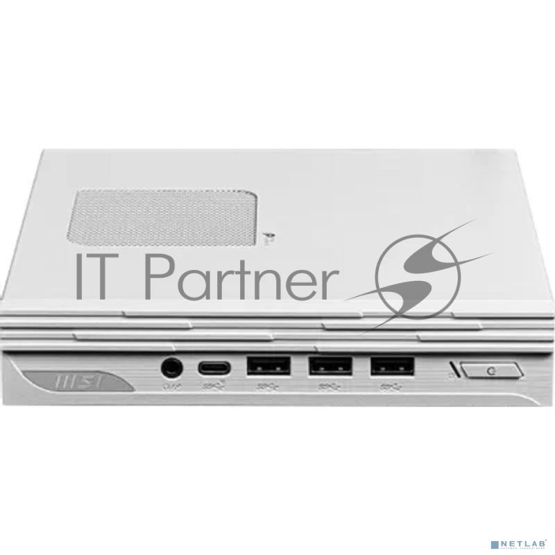 Неттоп MSI Pro DP10 12M-039BRU i5 1235U (1.3) Iris Xe noOS 2.5xGbitEth WiFi BT 120W белый (936-B0A622-039)