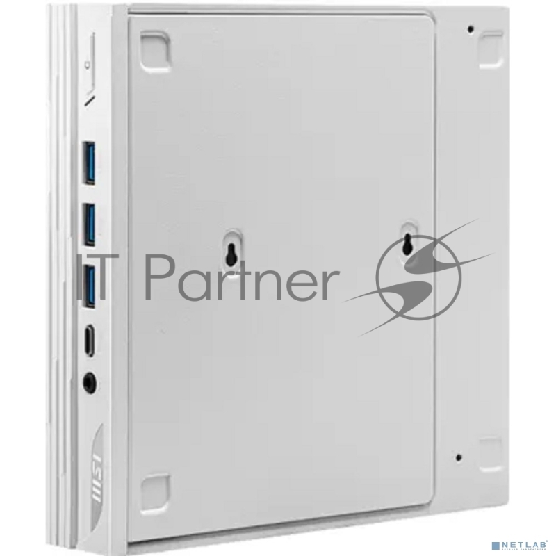 Неттоп MSI Pro DP10 12M-230XRU i3 1215U (1.2) 16Gb SSD512Gb UHDG noOS 2.5xGbitEth WiFi BT 120W белый (9S6-B0A622-230)