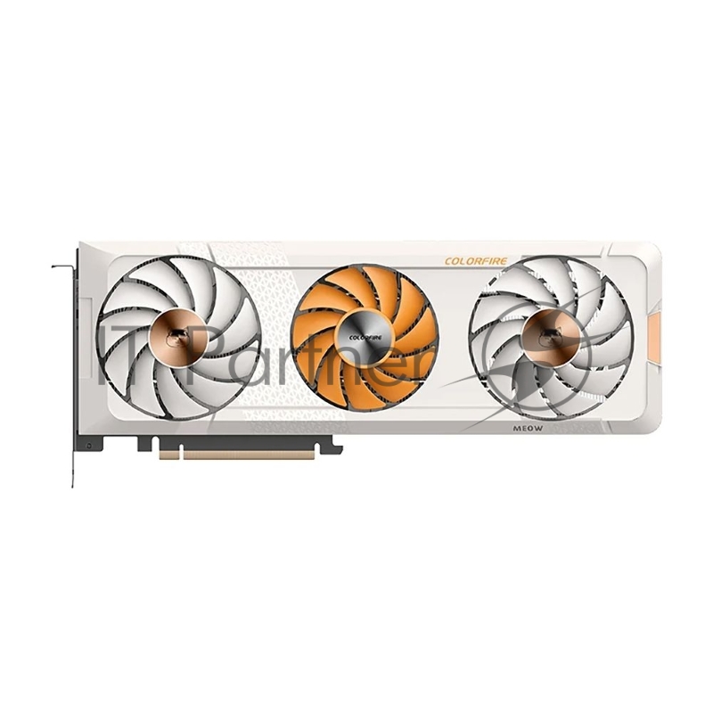 Видеокарта Colorful RTX4060Ti MEOW-ORG 8GB-V GDDR6 128bit 3xDP HDMI 3FAN RTL