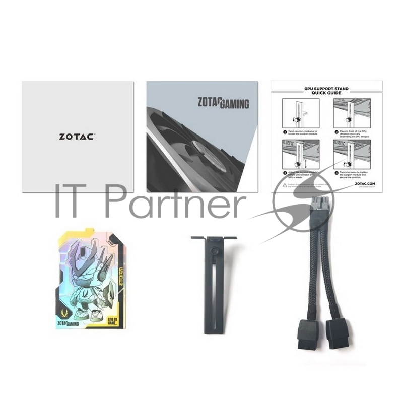 Видеокарта Zotac RTX4070 Trinity 12GB GDDR6X 192bit 3xDP HDMI 3FAN Premium Pack