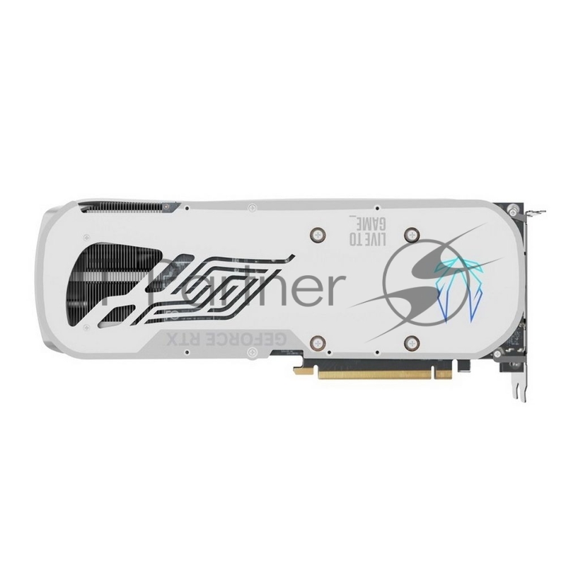 Видеокарта Zotac RTX4070Ti SUPER TRINITY OC WHITE ED 16GB GDDR6X 256bit 3xDP HDMI 3FAN Premium Pack
