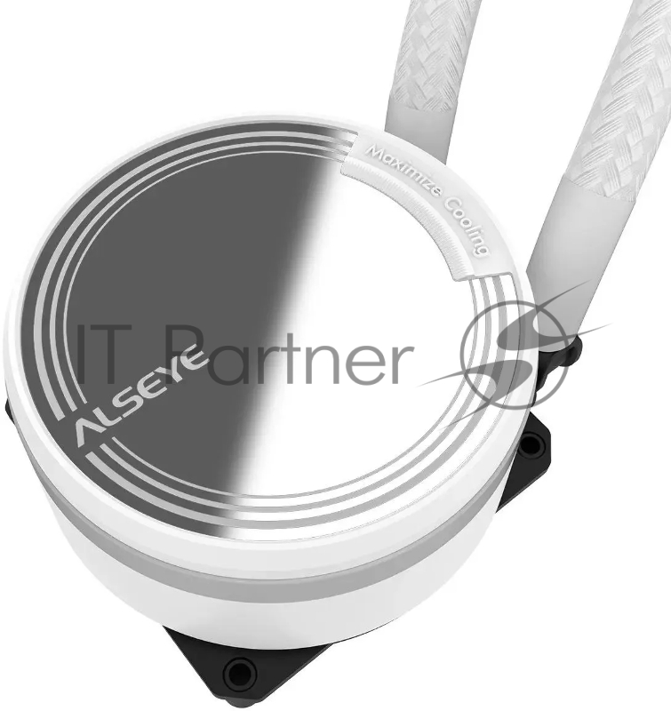 Жидкостная система охлаждения ALSEYE Cpu Cooler M120-LW White Cpu Cooler M120-LW White, 120-157-27mm, Aluminium, 800-1700RPM, 35.8dB(A), 366CFM, Hydraulic