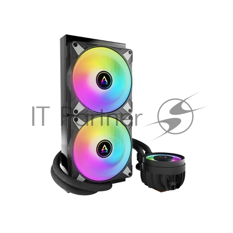 Жидкостная система охлаждения Arctic Cooling Arctic Liquid Freezer III-280 A-RGB Black Multi Compatible All-In-One CPU Water Cooler (ACFRE00143A)