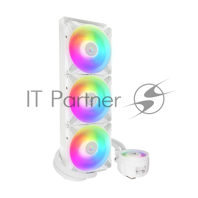 Жидкостная система охлаждения Arctic Cooling Arctic Liquid Freezer III-420 A-RGB White Multi Compatible All-In-One CPU Water Cooler (ACFRE00153A)
