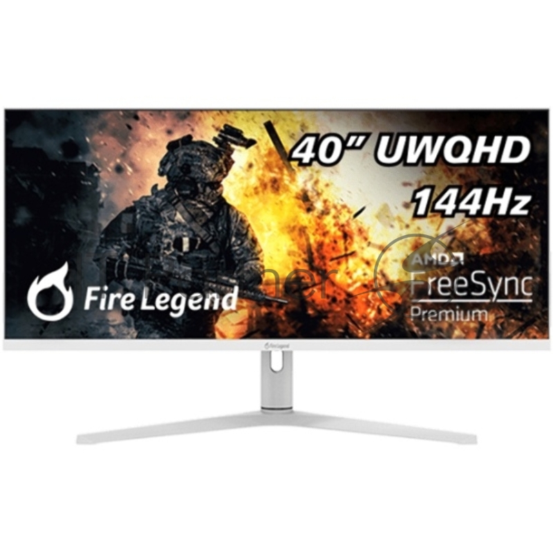 Монитор 40 AOPEN 40XV1CUPwmiiphux 21:9, IPS, 3440x1440, 1 / 4ms, 400, 600cd, 144Hz, 2xHDMI + 1xDP(1.2) + 1xType-C(90W) + Speakers 4Wx2, White, 600, H.Adj. 95 (by ACER)