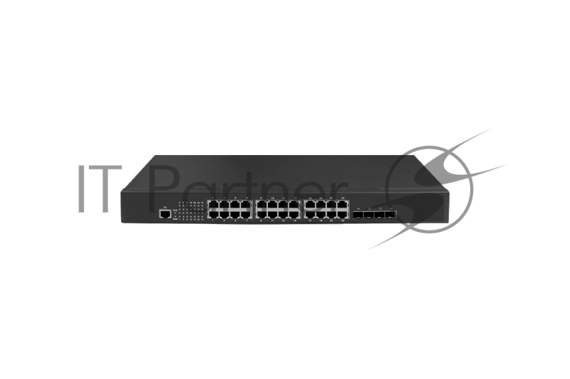 Коммутатор Lanao Campus switch 24 порта 10/100/1000BASE-T RJ45, 4 порта 10GE
