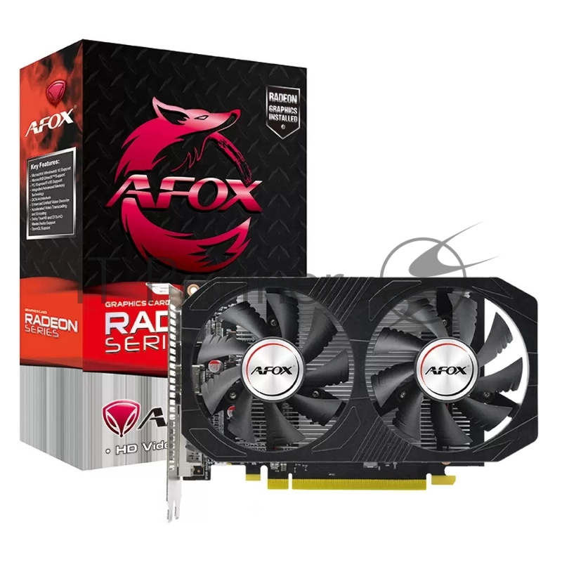 Видеокарта Afox Radeon RX 550 8GB GDDR5 128-bit DVI HDMI DP ATX Dual Fan