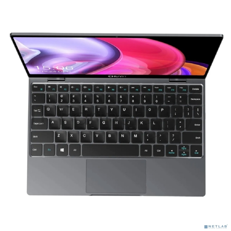 Ноутбук CHUWI MiniBook X touch 10.1 (1920x1200 IPS)/Touch/Intel N100(0.8Ghz)/12288Mb/512SSDGb/ UHD Graphics/Cam/BT/WiFi/war 1y/0.98kg/Win11Home