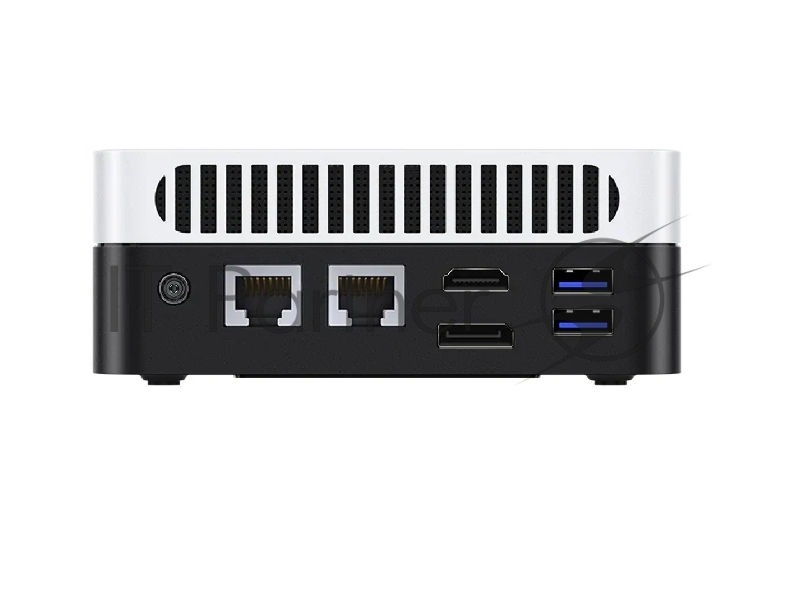 Компьютер Chuwi LarkBox X Intel N-series N100(0.8Ghz)/12288Mb/512SSDGb/ UHD Graphics/BT/WiFi/war 1y/0.4kg/Grey+White/Win11Pro + USB2.0*2/USB3.2*2/Type-C*1/HDM