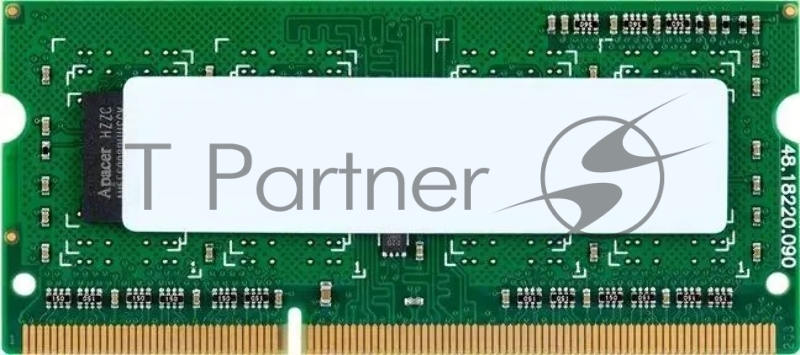 Модуль памяти Apacer 8GB DDR3 1333 Mhz SODIMM DS.08G2J.K9M Non-ECC, CL9, 1.5V, 512x8, 10600