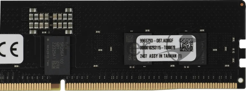 Модуль памяти Kingston 16GB DDR5 6000 FURY Renegade Pro RDIMM Black XMP ECC Registered DIMM (Single Module) 1RX8 32-38-38 1.35V 288-pin 16Gbit