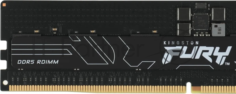 Модуль памяти Kingston 32GB DDR5 4800 FURY Renegade Pro RDIMM Black PnP ECC Registered DIMM (Single Module) 1RX4 36-38-38 1.1V 288-pin 16Gbit