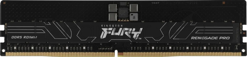 Модуль памяти Kingston 32GB DDR5 6000 FURY Renegade Pro RDIMM Black XMP ECC Registered DIMM (Single Module) 1RX4 32-38-38 1.35V 288-pin 16Gbit