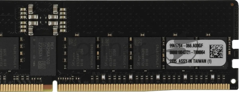 Модуль памяти Kingston 32GB DDR5 6000 FURY Renegade Pro RDIMM Black XMP ECC Registered DIMM (Single Module) 1RX4 32-38-38 1.35V 288-pin 16Gbit