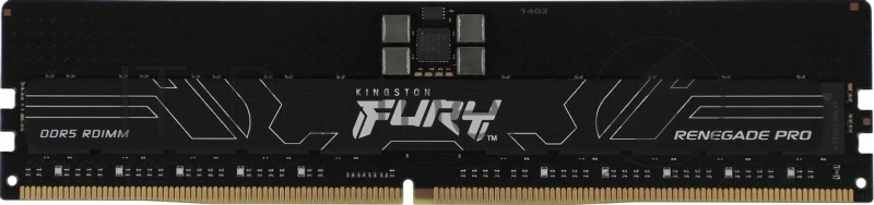 Модуль памяти Kingston 32GB DDR5 6400 FURY Renegade Pro RDIMM Black EXPO ECC Registered DIMM (Single Module) 2RX8 32-39-39 1.4V 288-pin 16Gbit