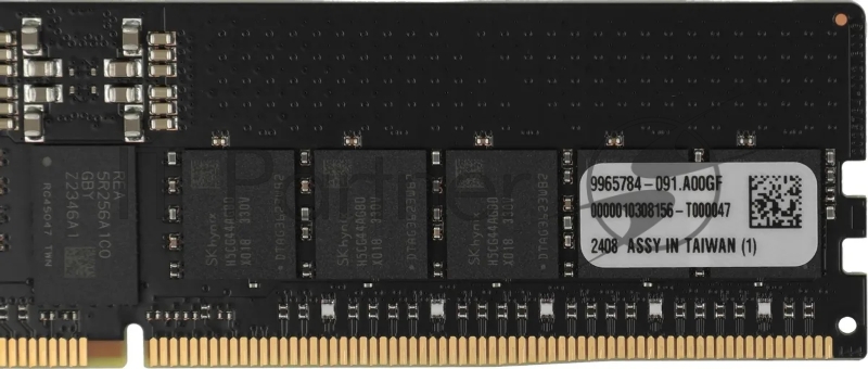 Модуль памяти Kingston 32GB DDR5 6400 FURY Renegade Pro RDIMM Black XMP ECC Registered DIMM (Single Module) 1RX4 32-39-39 1.4V 288-pin 16Gbit