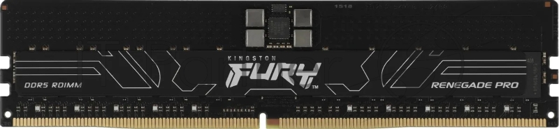 Модуль памяти Kingston 32GB DDR5 6800 FURY Renegade Pro RDIMM Black XMP ECC Registered DIMM (Single Module) 2RX8 34-44-44 1.4V 288-pin 16Gbit