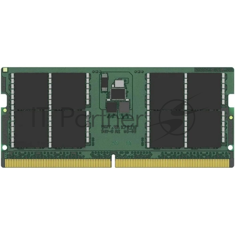 Модуль памяти Kingston 48GB DDR5 5600 Non-ECC Unbuffered SODIMM CL46 2RX8 1.1V 262-pin 24Gbit