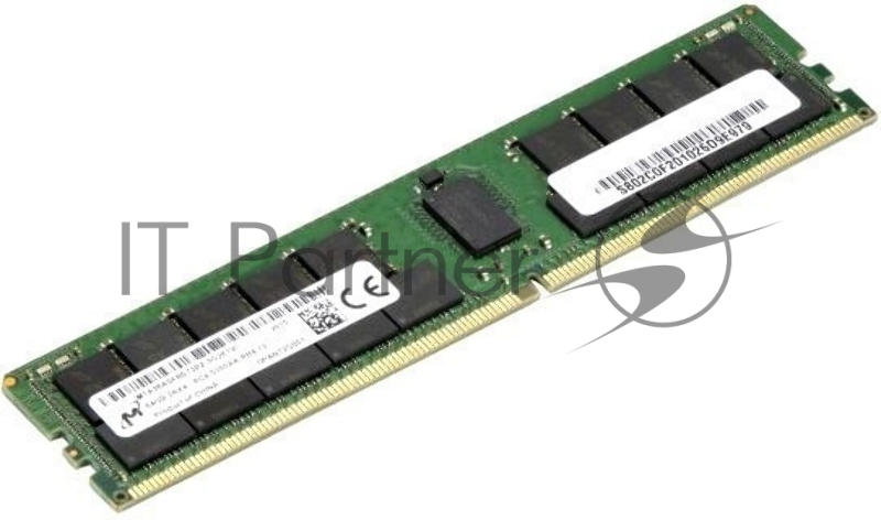 Оперативная память Micron 64GB DDR4 3200 MT/s CL22 2Rx4 ECC Registered DIMM 288pin