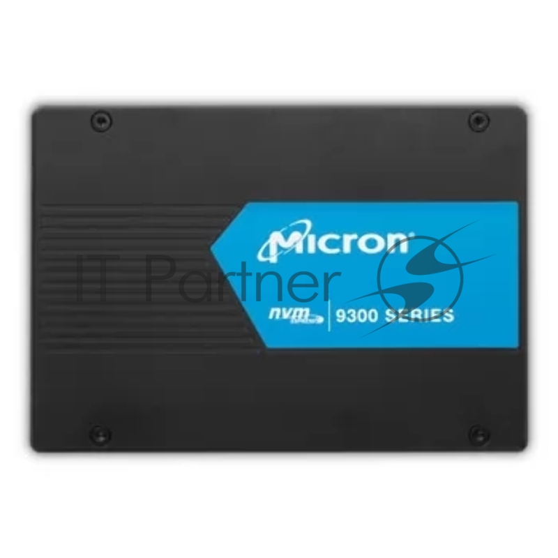 Твердотельный накопитель Micron SSD 9300 PRO, 3840GB, U.2(2.5 15mm), NVMe, PCIe 3.0 x4, 3D TLC, R/W 3500/3100MB/s, IOPs 835 000/105 000, TBW 8400, DWPD 1.2 (12 мес.)