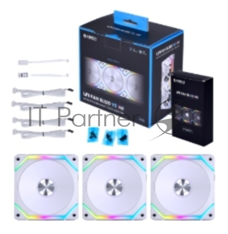 Вентиляторы для корпуса LIAN LI SL V2 120 White (3pcs)