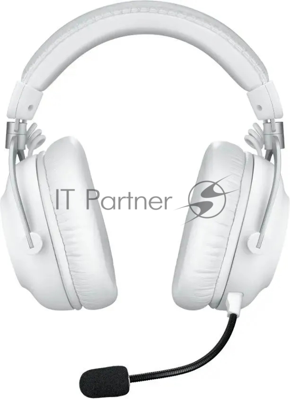 Наушники с микрофоном Logitech G Pro X 2 Lightspeed белый мониторные BT/Radio/3.5mm оголовье (981-001271)