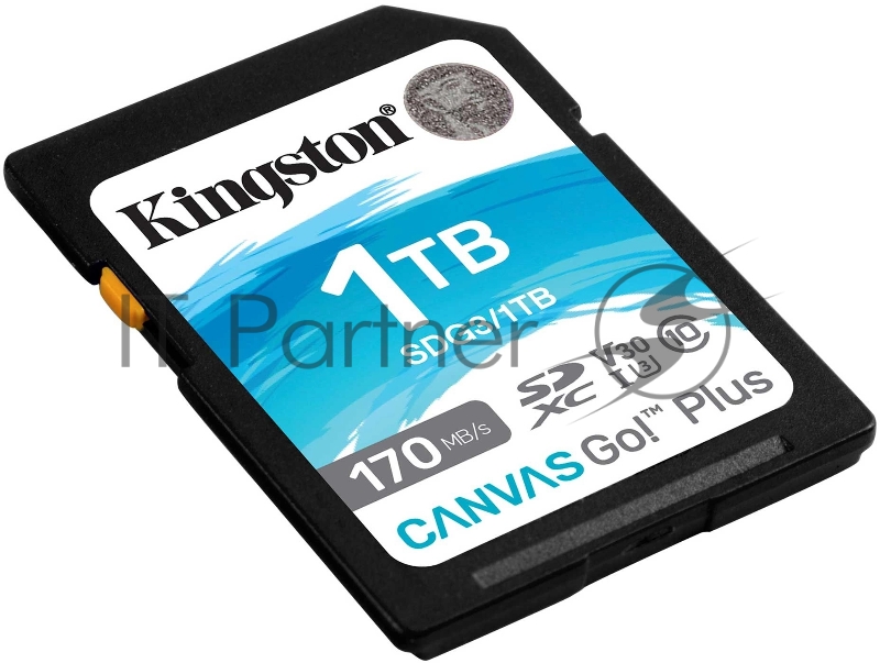 Карта памяти Kingston 1TB SDXC Canvas Go Plus 170R C10 UHS-I U3 V30/ Kingston 1TB SDXC Canvas Go Plus 170R C10 UHS-I U3 V30