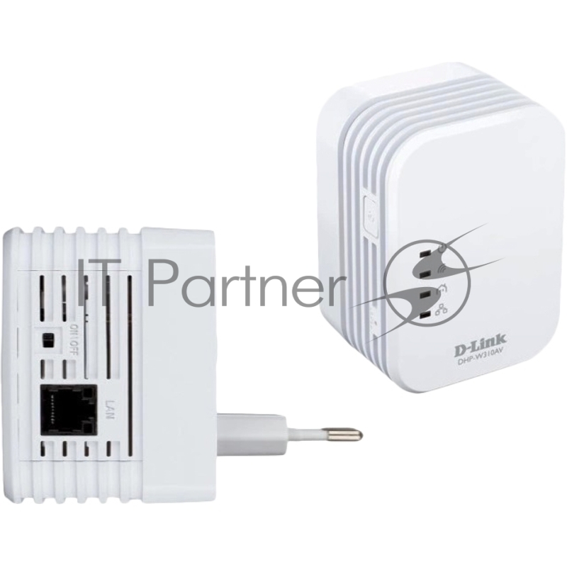 Сетевая карта D-Link DHP-W310AV/A1A/B1A Беспроводной PowerLine-адаптер N300 с поддержкой HomePlug AV