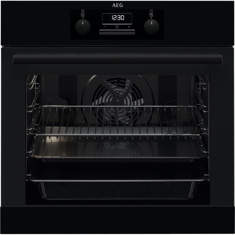 Электрический духовой шкаф AEG BES331111B, основной цвет - черный