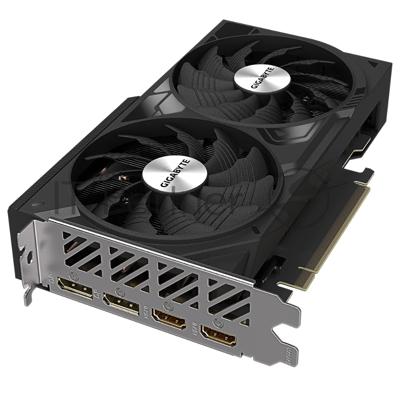 Видеокарта GIGABYTE NVIDIA GeForce RTX 4060 Ti 8 Гб GDDR6 128 бит PCI-E 4.0 GPU 2550 МГц 1xВыход HDMI 3xВыход DisplayPort GV-N406TWF2OCV2-8GD