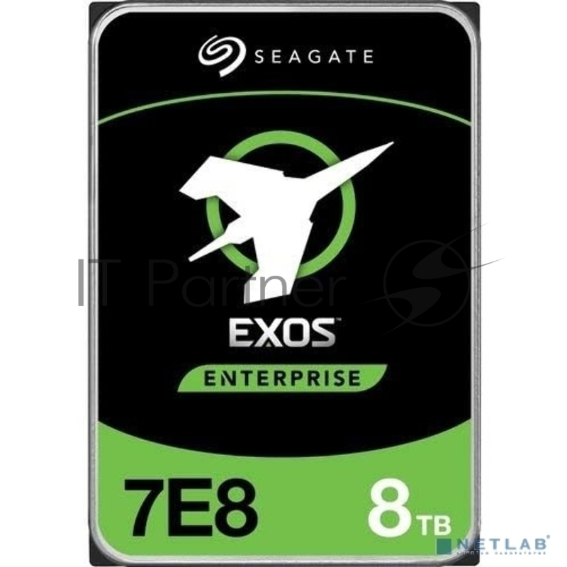 Жесткий диск HDD Seagate SAS 8Tb Exos 12Gb/s 7200rpm 256Mb 1 year warranty (replacement ST8000NM001A)