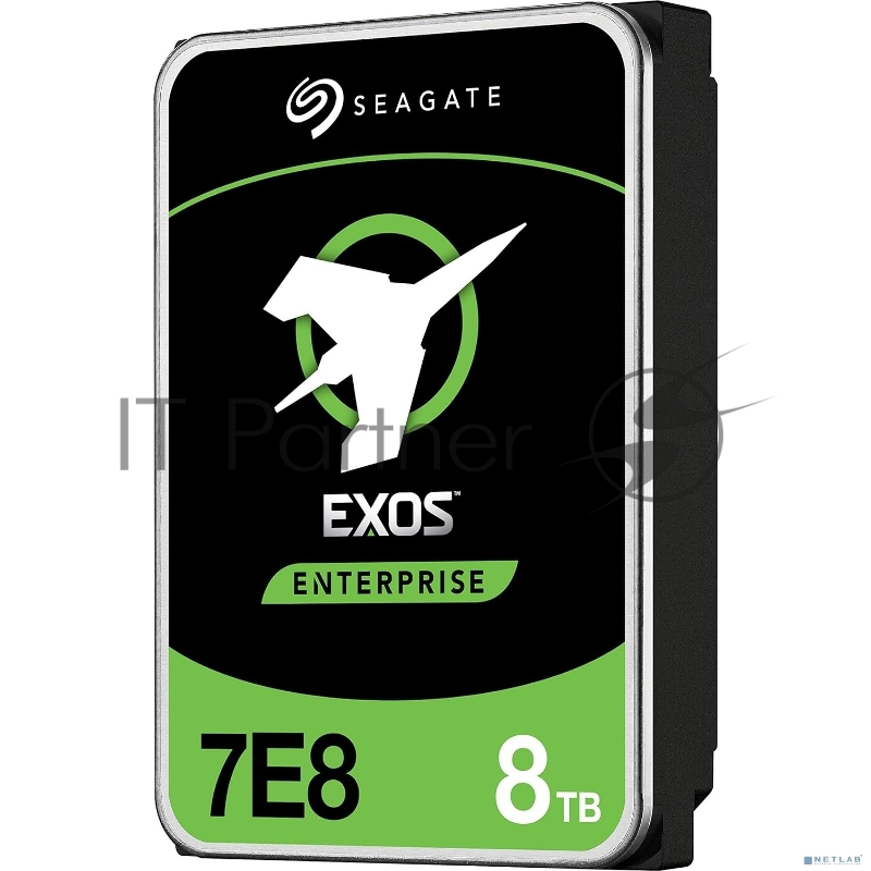 Жесткий диск HDD Seagate SAS 8Tb Exos 12Gb/s 7200rpm 256Mb 1 year warranty (replacement ST8000NM001A)
