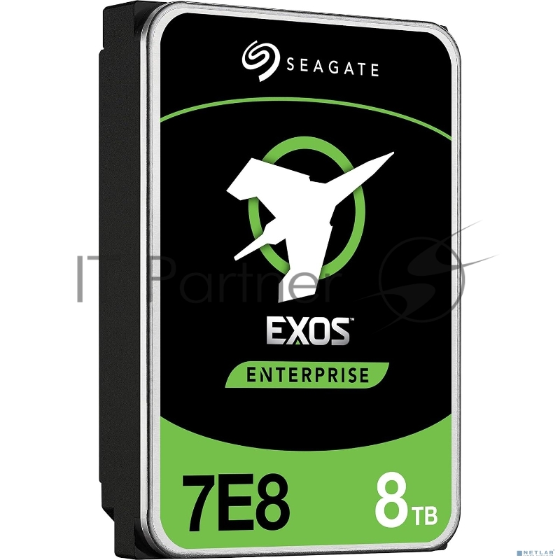 Жесткий диск HDD Seagate SAS 8Tb Exos 12Gb/s 7200rpm 256Mb 1 year warranty (replacement ST8000NM001A)