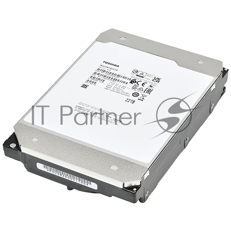 Жесткий диск HDD Toshiba SATA 22Tb 3.5 Server 7200 6Gbit/s 512Mb 1 year warranty