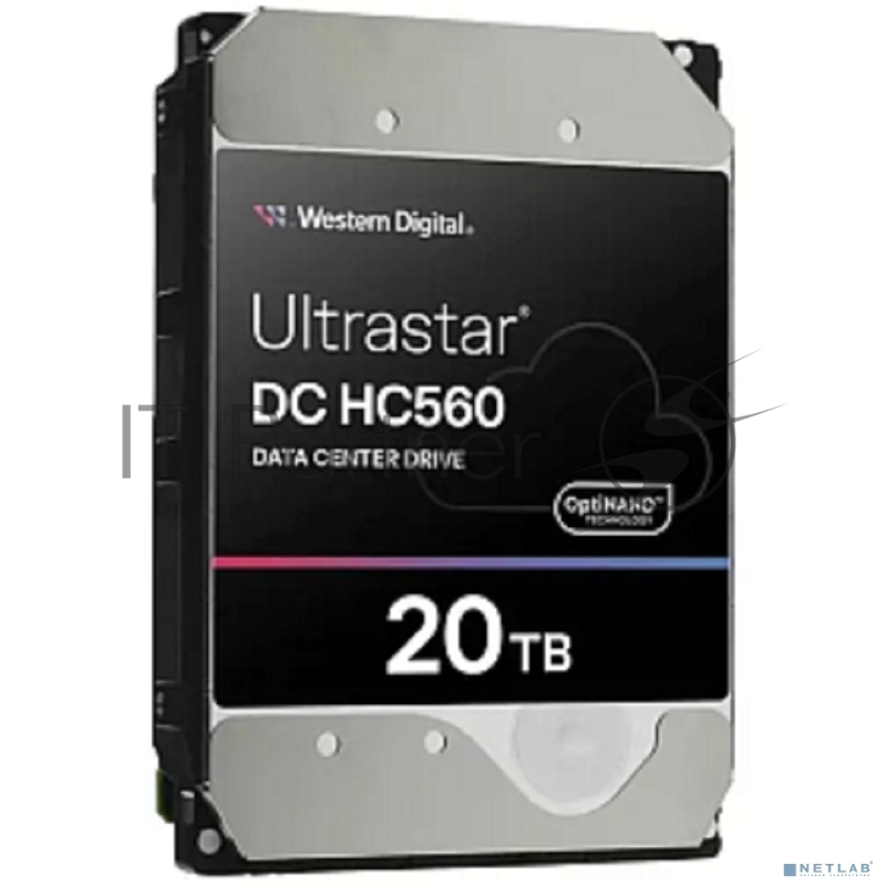 Жесткий диск HDD WD SAS Server 20Tb Ultrastar DC HC560 7200 12Gb/s 512MB 1 year warranty