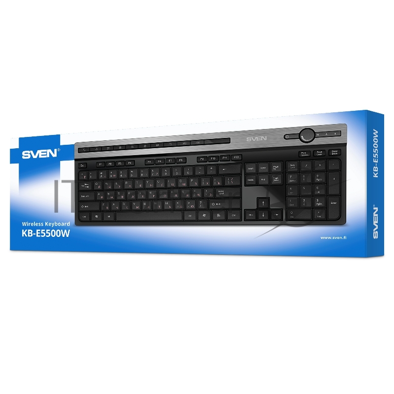Беспроводная клавиатура SVEN KB-E5500W (2,4 GHz, 115кл.)