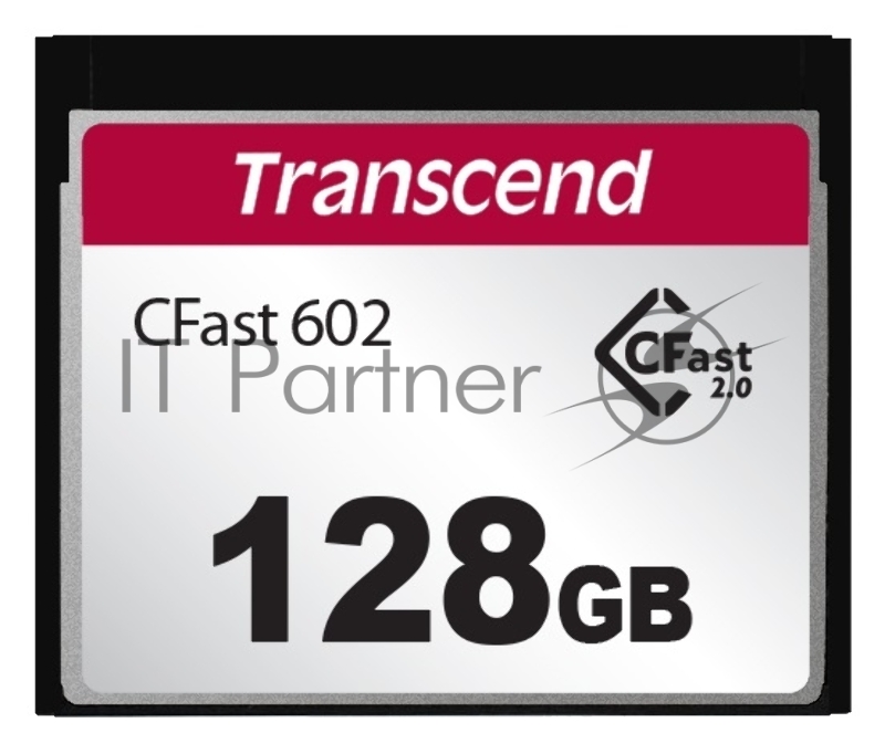 Карта памяти Transcend 128GB, CFast 2.0, SATA3, MLC, WD-15