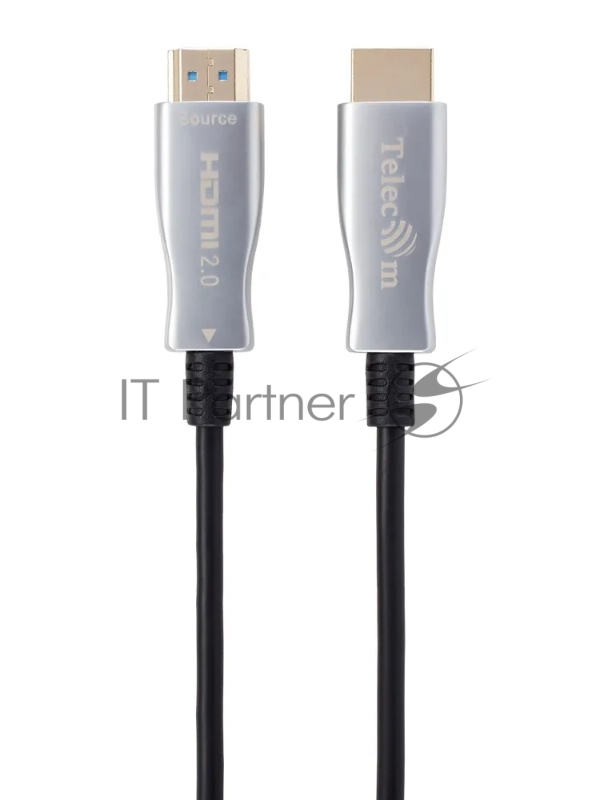 Кабель активный оптический кабель HDMI 19M/M,ver. 2.0, 4K@60 Hz 5m Telecom <TCG2020-5M>