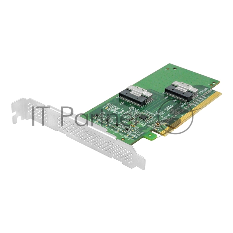 Адаптер для SSD PCIe x16 to Two SlimSAS SFF-8654 8i Adapter
