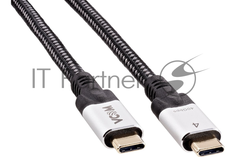 Кабель USB4 TypeC(M)--TypeC(M), 5K@60Hz, 8K@30Hz40GBps, PD 240W, VCOM, 2м <CU560-2M>