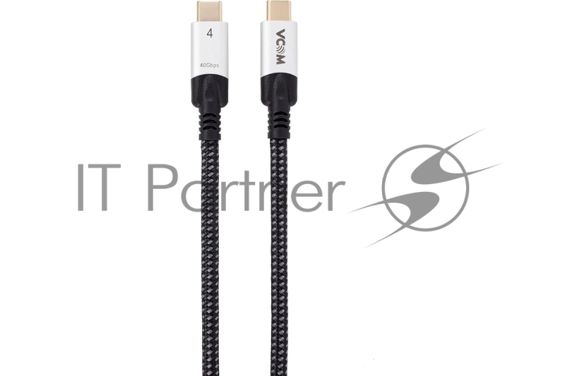 Кабель USB4 TypeC(M)--TypeC(M), 5K@60Hz, 8K@30Hz40GBps, PD 240W, VCOM, 2м <CU560-2M>