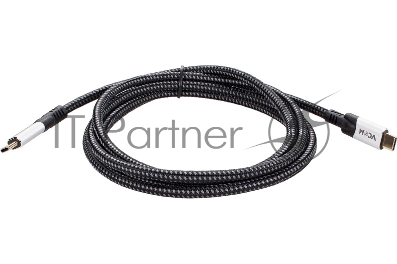 Кабель USB4 TypeC(M)--TypeC(M), 5K@60Hz, 8K@30Hz40GBps, PD 240W, VCOM, 2м <CU560-2M>