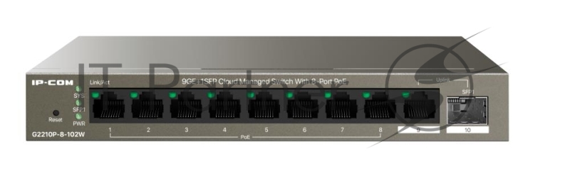 Коммутатор IP-COM 8PORT G2210P-8-102W