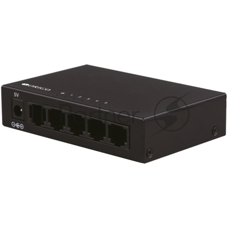 Коммутатор ORIGO Unmanaged switch, 5x1000Base-T, metal case