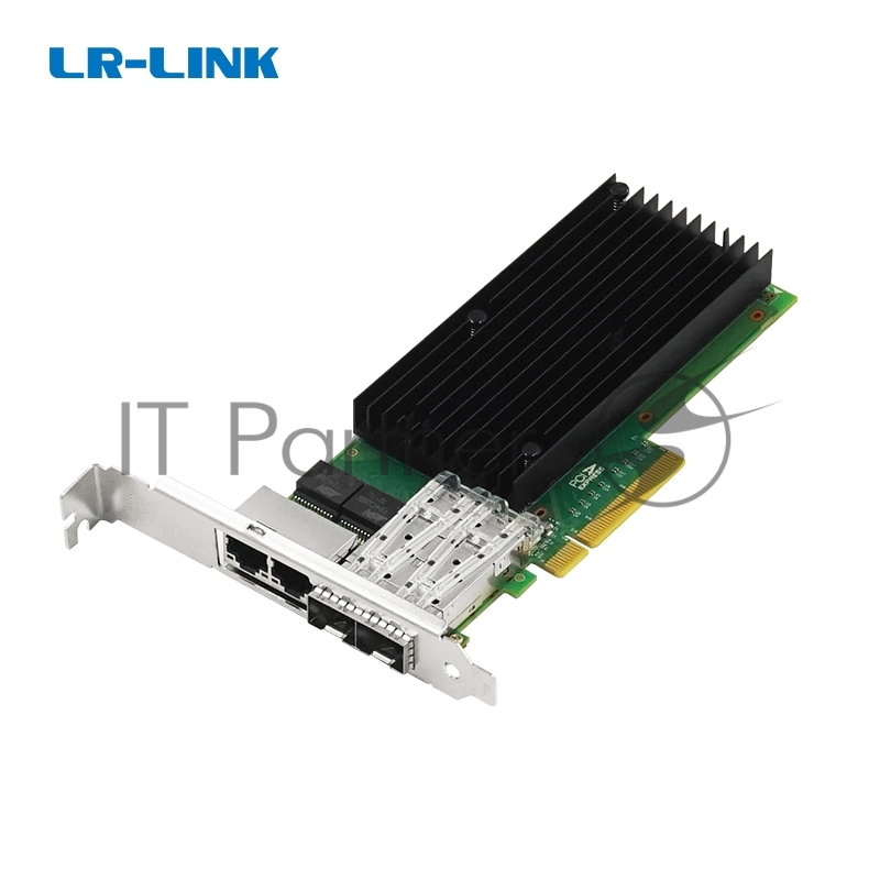 Сетевая карта PCIe x8 10G 4-port SFP+ & Copper Hybrid Ethernet Network Adapter (Intel X710)