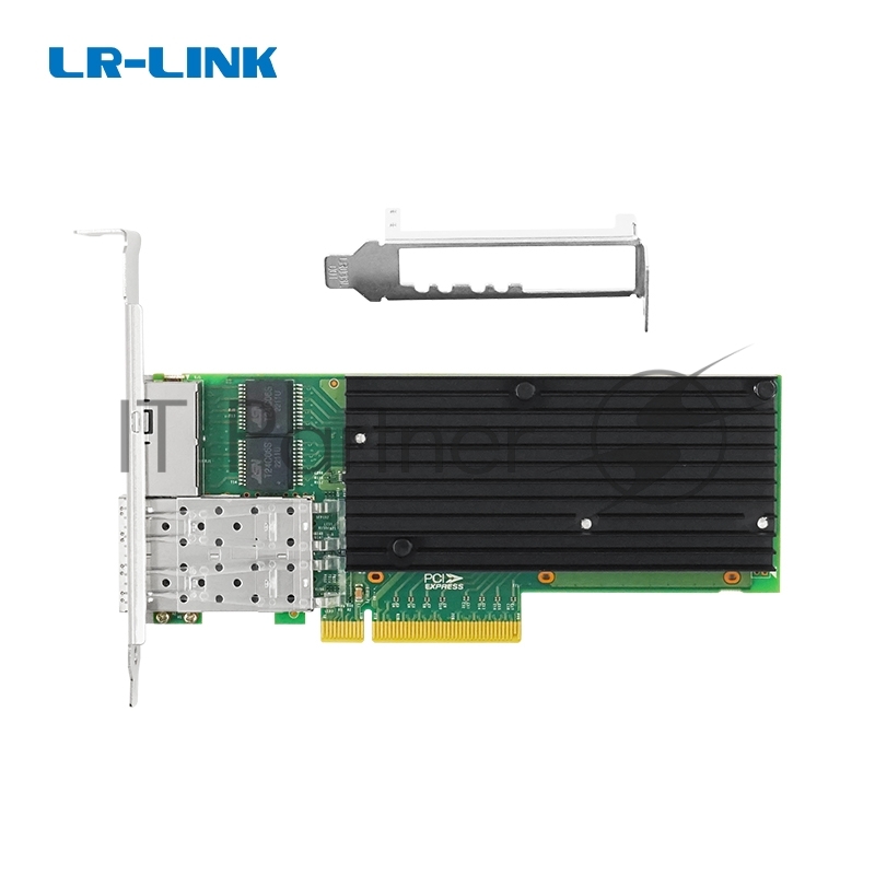 Сетевая карта PCIe x8 10G 4-port SFP+ & Copper Hybrid Ethernet Network Adapter (Intel X710)