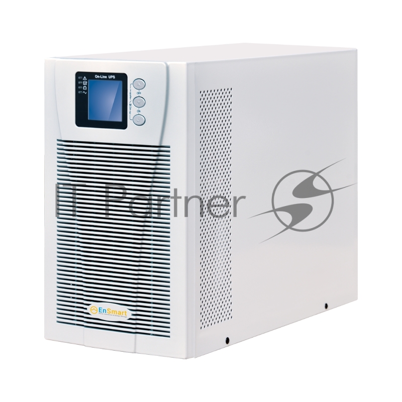 Напольный однофазный Онлайн ИБП с АКБ в корпусе SmartPack 1000VA/900W RS-232/SNMPslot/EPO/USB with Battery int (1*2*9Ah), 2*Schuko