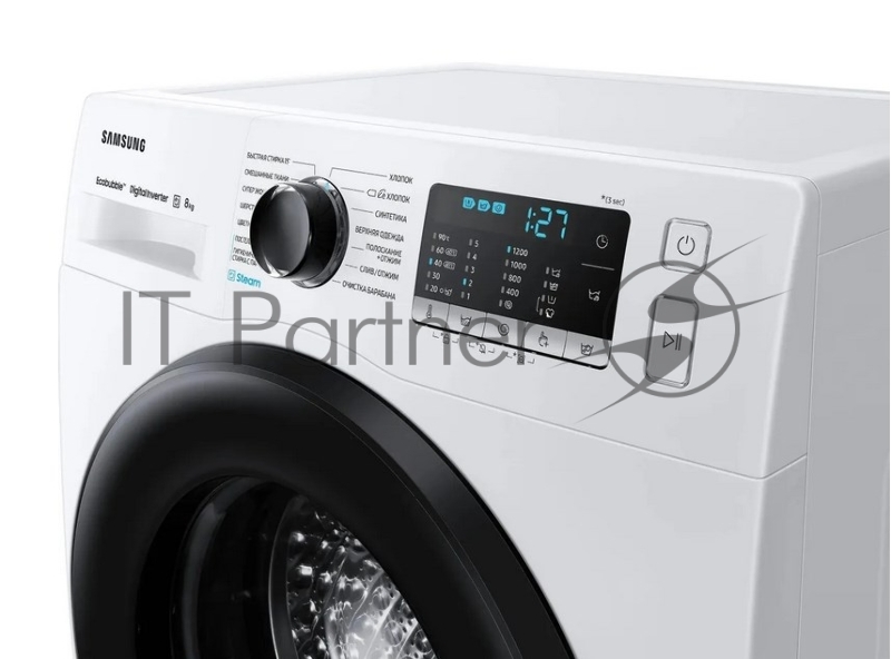 Стиральная машина Samsung WW80AGAS21AELP кл.:A фронт. макс.:8кг