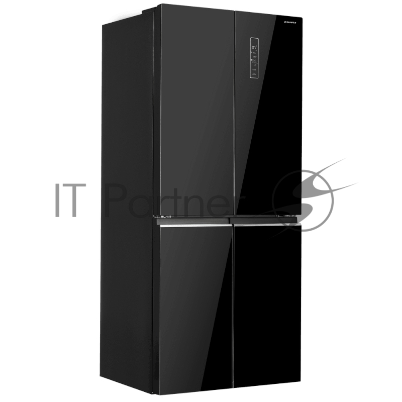 Холодильник с инвертором MAUNFELD MFF183NFBE