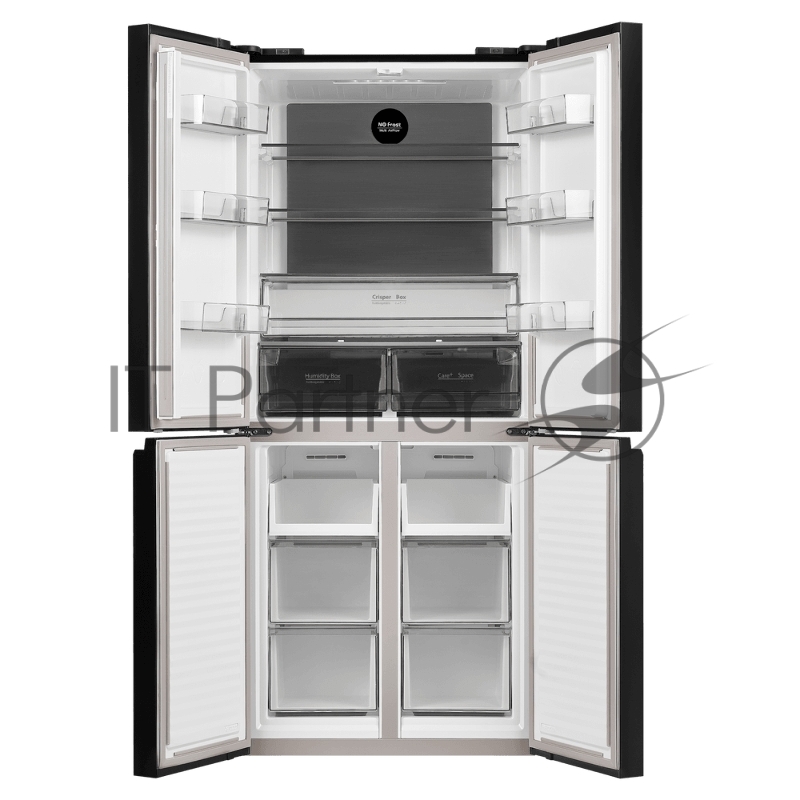 Холодильник с инвертором MAUNFELD MFF183NFBE